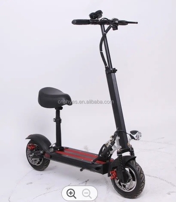 Venta caliente scooter eléctrico 500w scooters de neumáticos de 10 pulgadas con asiento para adultos mejores scooters eléctricos mayorista