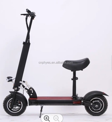 Venta caliente scooter eléctrico 500w scooters de neumáticos de 10 pulgadas con asiento para adultos mejores scooters eléctricos mayorista