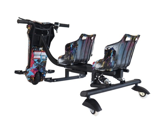 Fabrica swing happy car trike eléctrico con 3 ruedas 250W scooter eléctrico con doble asiento y Bluetooth