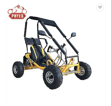 PHYES 4 pilas, asiento único, refrigerado por aire 196cc / 270cc drift go kart cross buggy